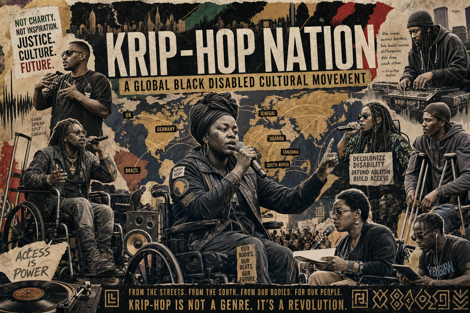 Krip-Hop Nation’s International Work: Building a Global Black Disabled Cultural  Movement