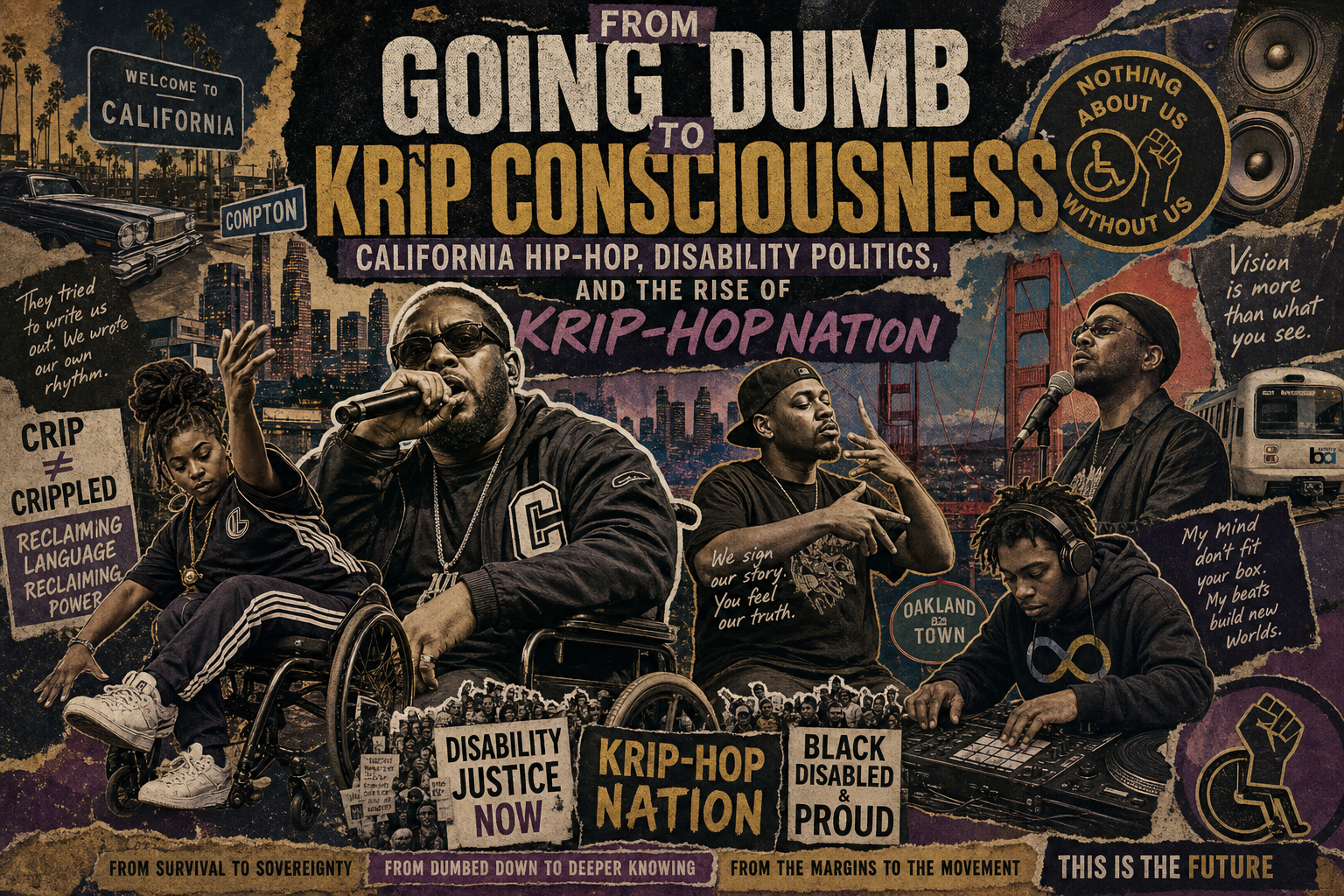 From “Going Dumb” to Krip Consciousness: California Hip-Hop, Disability Politics, and the Rise of Krip-Hop Nation