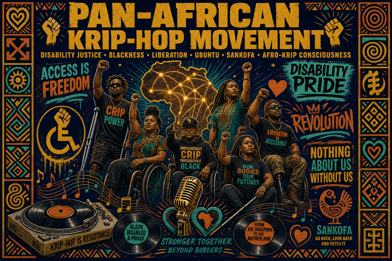 Toward a Pan-African Krip-Hop Movement: Art, Activism, and Black Disabled Liberation  Across the African Diaspora